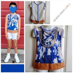 Venera Arapu Lace Back Blouse (Romanian Brand)